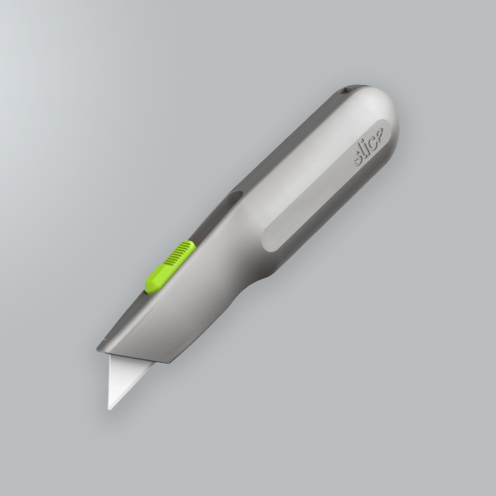 Auto-Retractable Metal-Handle Utility Knife with Ceramic Safety Blade Auto-Retractable Metal-Handle Utility Knife with Ceramic Safety Blade